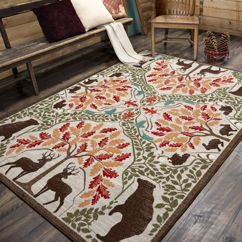 Dilauro Indoor Rug, Rectangle 5'4" x 7'8"