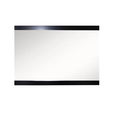 Aryiah Gray Wood Wall Mirror