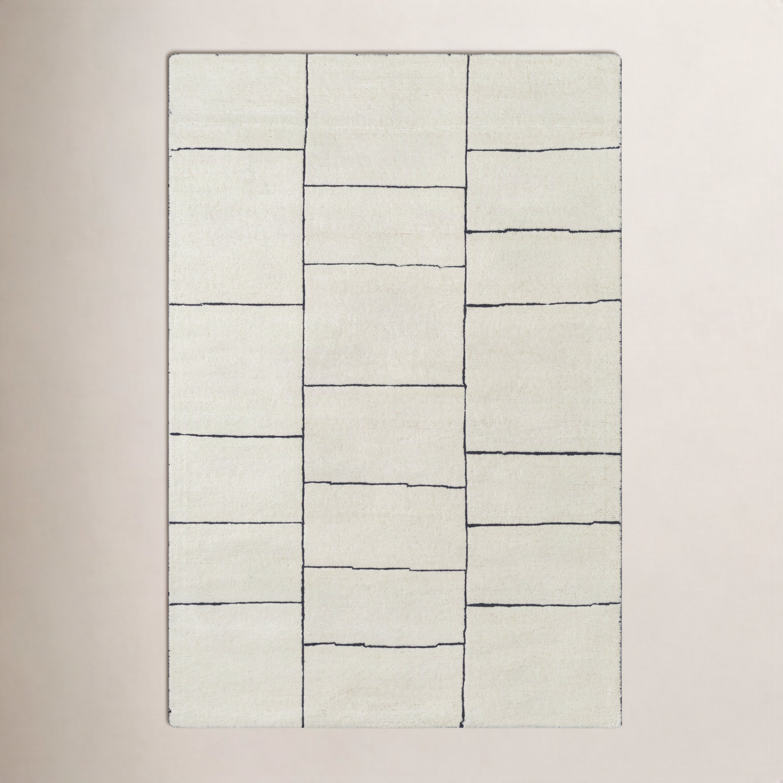 Caely Hand-Tufted Geometric Rug, Rectangle 8' x 10'
