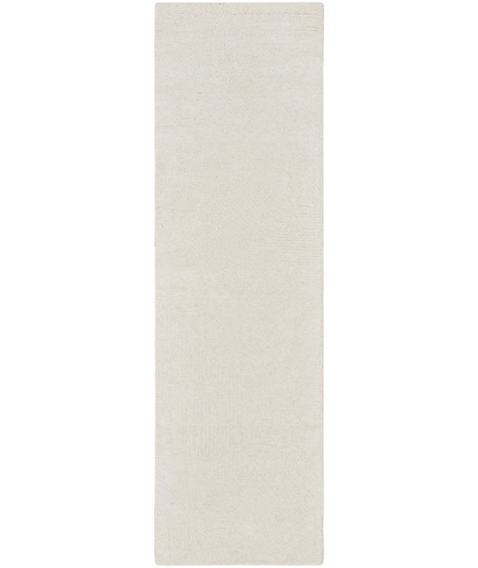 DKNY Pure Patterns 2'3" x 7'6" Ivory Modern Indoor Rug, Runner  2'3" x 7'6", Ivory