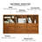 Vella Solid Wood Multi-Drawer Storage Cabinet