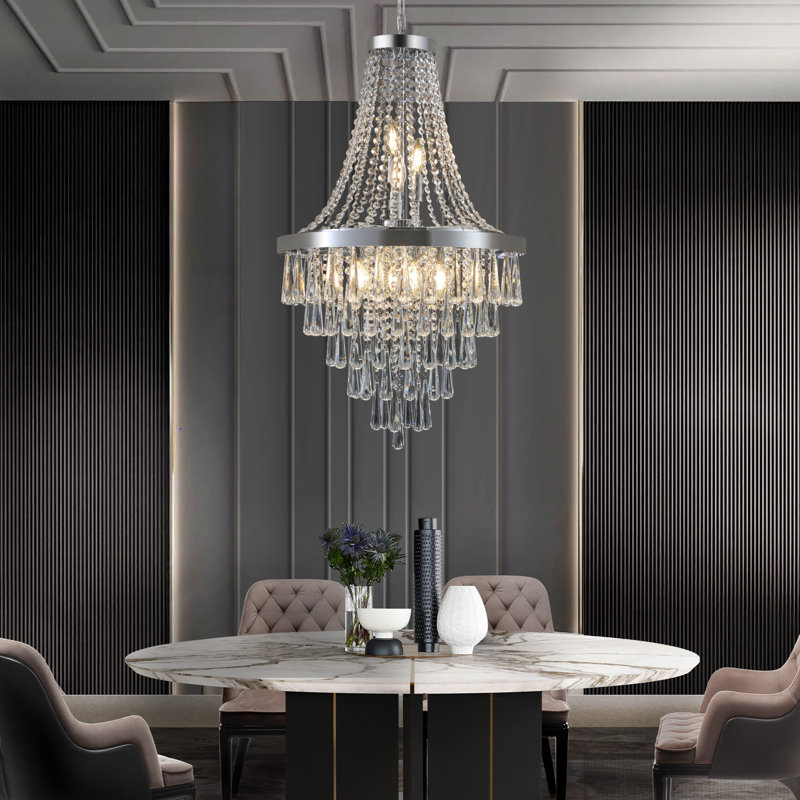 Lustre traditionnel 10 lumières Yuriko