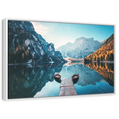 Jetée du lac Braies