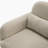 Lycon 32.5" Modern & Contemporary Accent Chair with Boucle Fabric Upholstery, Matching Lumbar Pillow, Foam over Pocket Coils-618356436