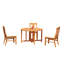 Osborne Outdoor - Piece Teak Dining Set-339645602