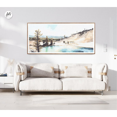 Affiche de parc national de Yellowstone