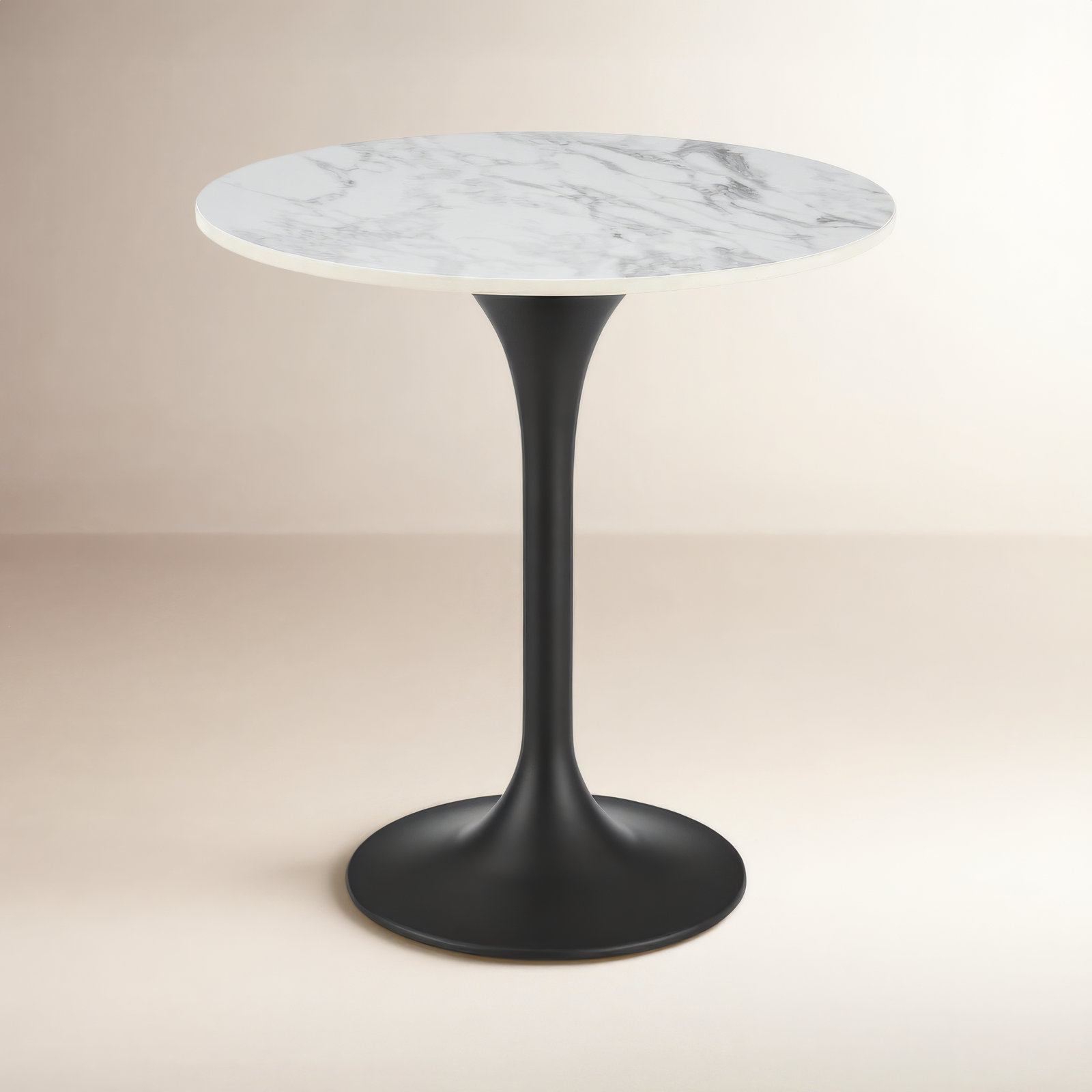 Flow 20" End Table, Black