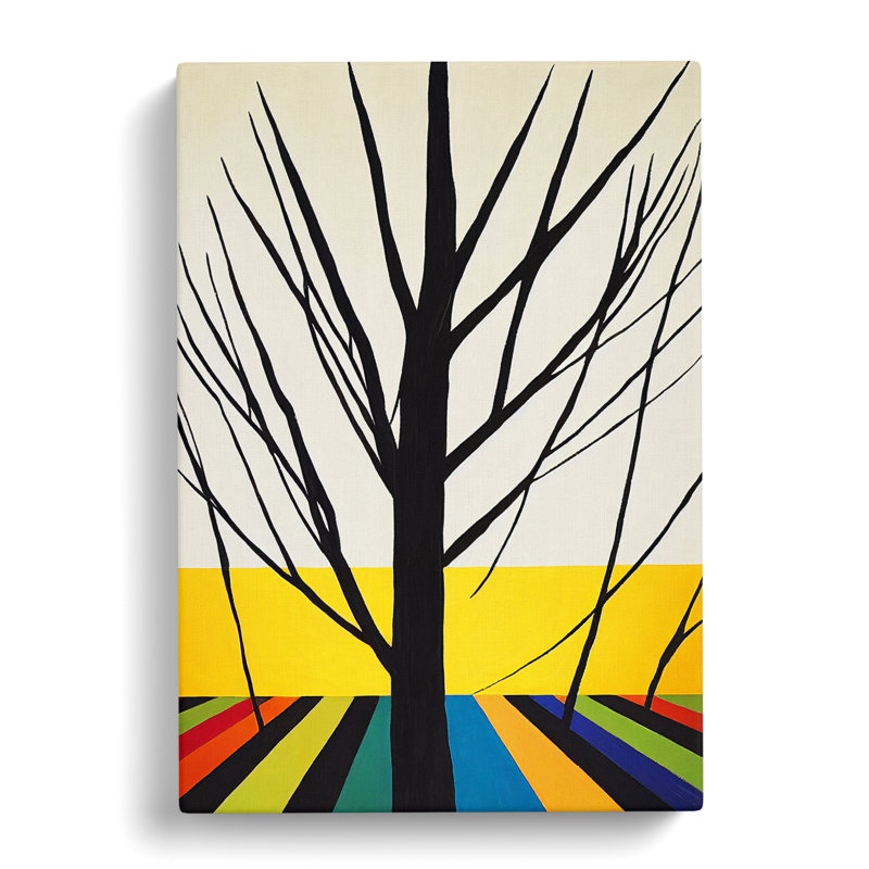 Abstract Tree Design Vol.1 - Wrapped Canvas, 50cm H x 35cm W x 3cm D
