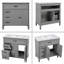 Meuble-lavabo 36 po avec lavabo, armoire de salle de bain avec tiroirs, structure solide et panneau de fibres à densité moyenne-1548344567