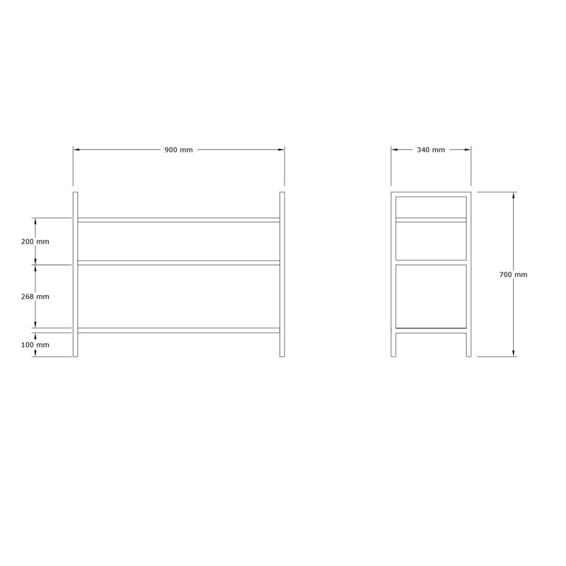 Armoire à chaussures moderne, anthracite, 35,4 x 27,6 x 13,4 pouces | 100% panneau de particules enduit de mélamine, épaisseur: 0,7 pouce | Design industriel et scandinave, parfait pour les vestibules et les petits espaces, solution de rangement durable et élégante