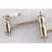 Kingston Restoration Two-Handle 1-Hole Wall Mount Pot Filler Faucet-31820105