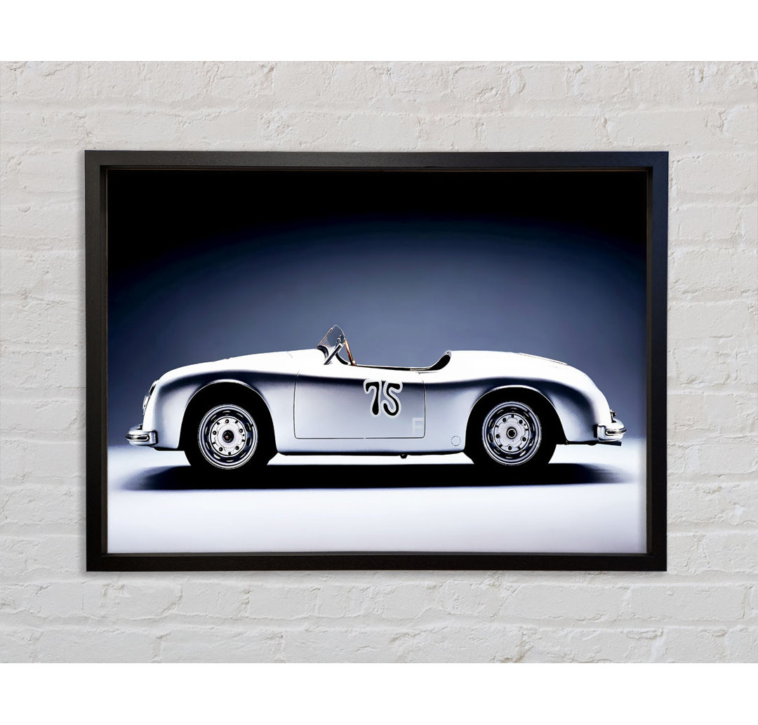 Erster Porsche Classic - Einzelner Bilderrahmen Kunstdrucke auf Leinwand