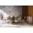 Aphelion Glass Top Metal Base Dining Table