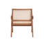 Fauteuil d'appoint avec assise naturelle de 22 po de largeur, 16 po de hauteur et 19 po de profondeur pour une ambiance détendue de 26 po de profondeur et un style élégant pour toute pièce