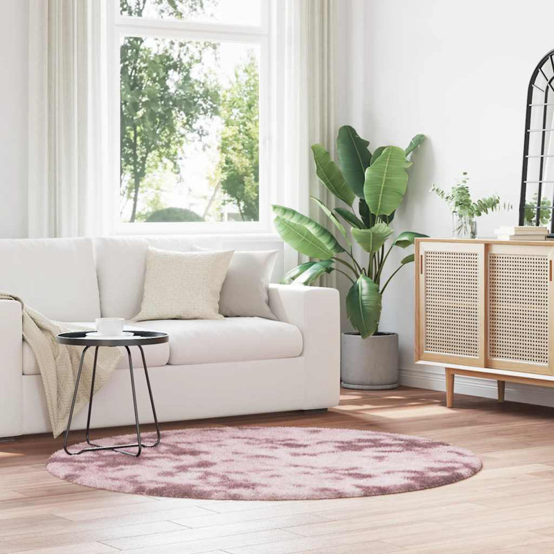 Solid Colour Area Rug, Round 160cm