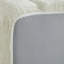 Canapé-lit inclinable incurvé pliable de 87 po, canapé 2 places en chenille, beige-2079516397