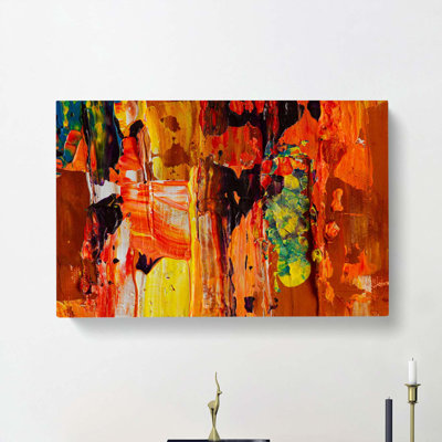 Abstract Art Painting Vol.251 by S.Johnson - Wrapped Canvas