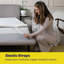 Brightr Aurora 2 In 1 Memory Foam Mattress Topper Medium/Soft-111530940