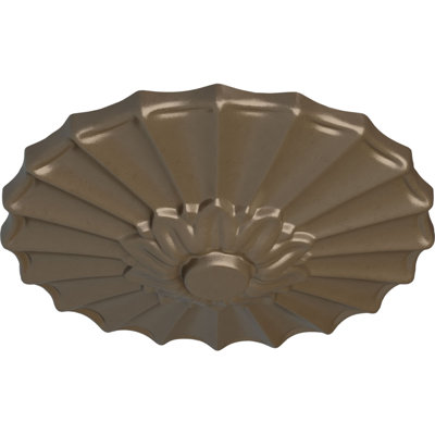 Médaillon de plafond l 9 po x P 1,375 po Shakuras