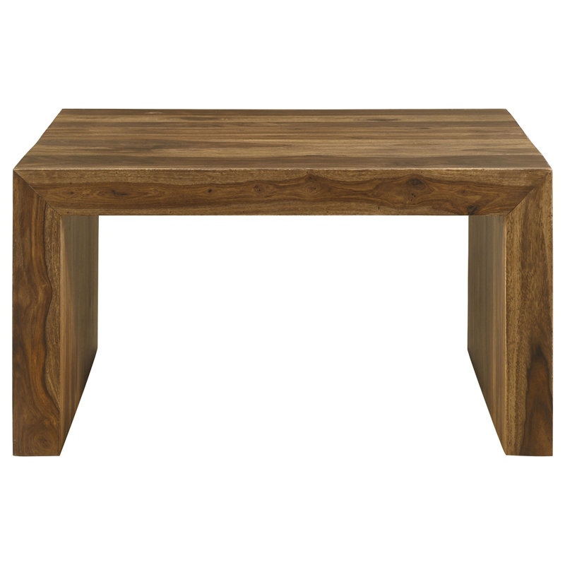 Santana Auburn Square Solid Wood Coffee Table