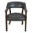Swivel Tufted Dining Chairs With Casters And Arms-105846494-105846496-130021430