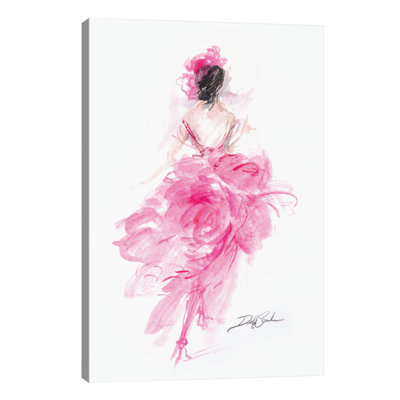 Parisian Pink 1 Piece Painting on Canvas