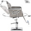 Fauteuil de coiffeur inclinable à pompe hydraulique, fauteuil de salon en similicuir-1501561438