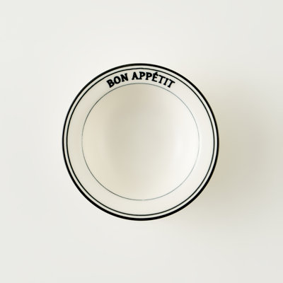 Bon Appetit Porcelain Salad Plate