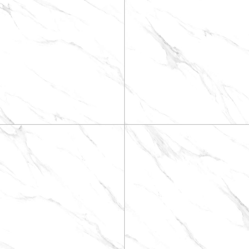 Carreau en porcelaine polie 24 po x 24 po Monarch Calacatta