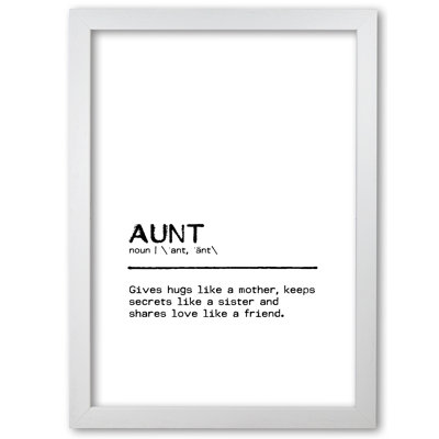 Aunt Friend - Print