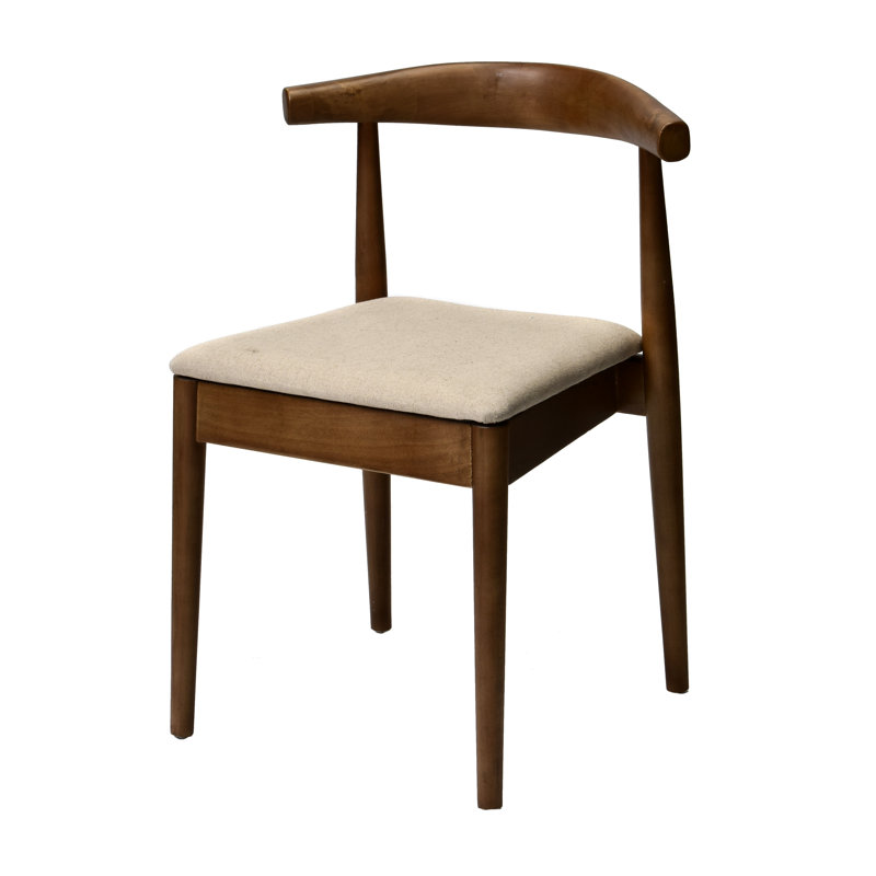 Chaise d'appoint Bernardi, Noyer foncé