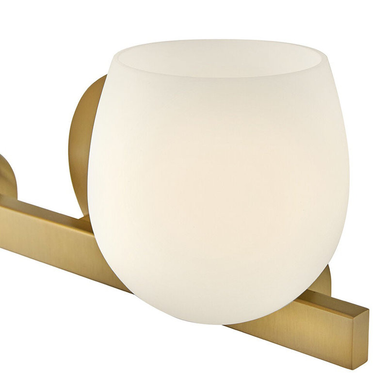Mae 2 - Light Vanity Light, Lacquered Brass