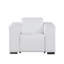 Fauteuil inclinable électrique luxueux en cuir véritable avec appui-tête électrique-1038502648