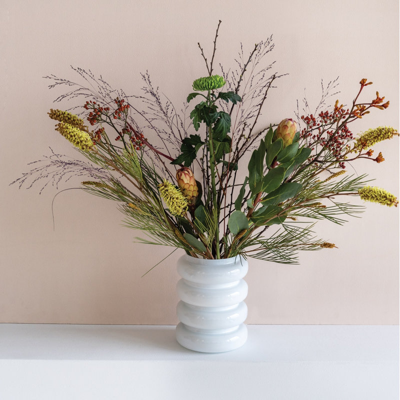 Vase en verre recyclé Junia