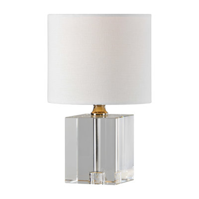 Tavarez 11.5" Crystal Table Lamp