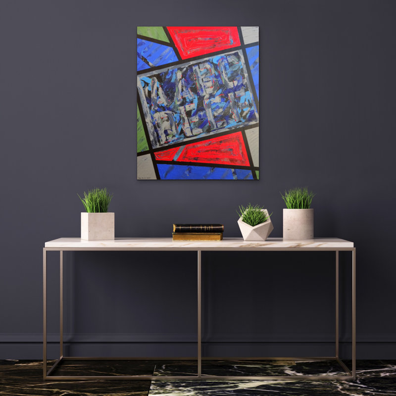 AABCDEEF Painting by Eddie Bruckner