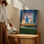 Toile, "Un superbe paysage urbain au coucher du soleil"-39604631