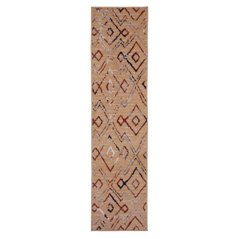 Willene Geometric Indoor Rug, Runner 2' x 8'