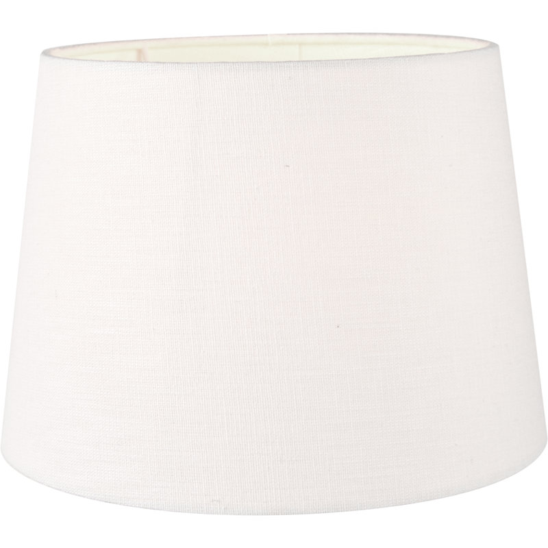 Lys Empire Lamp Shade ( Uno ), 23cm H x 35cm W x 35cm D, White