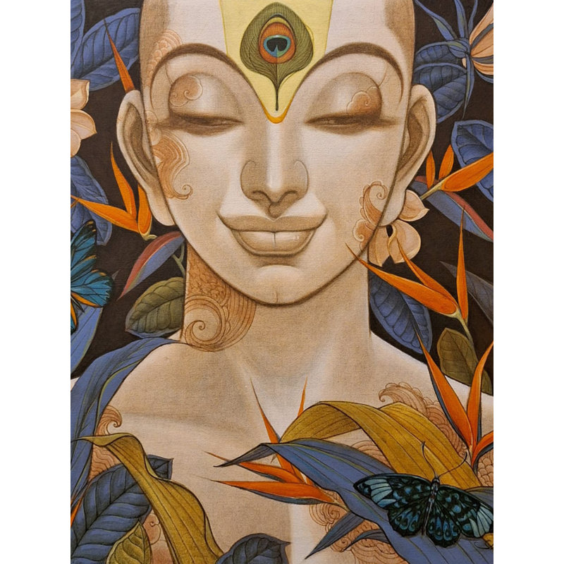 Peinture sur toile Satchitananda