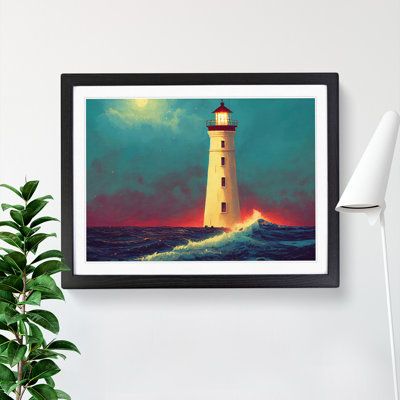 Dreamy Lighthouse - Single Picture Frame Print