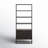 87" H x 36" W Iron Bookcase-96801125