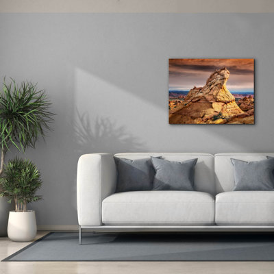  «Arizona Peaks 2» par David Drost, art mural sur toile, 34 po x 26 po