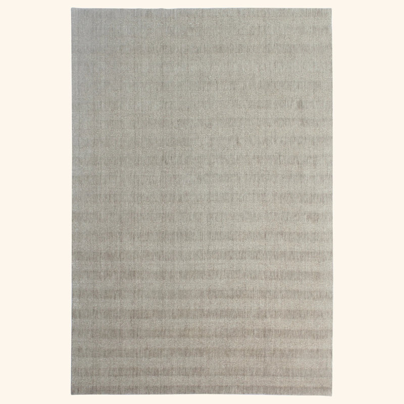 Tapis en laine texturée Essentials, Brun, Rectangle 9 pi x 12 pi