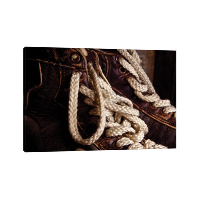 Hockey Skate Laces - Print on Canvas