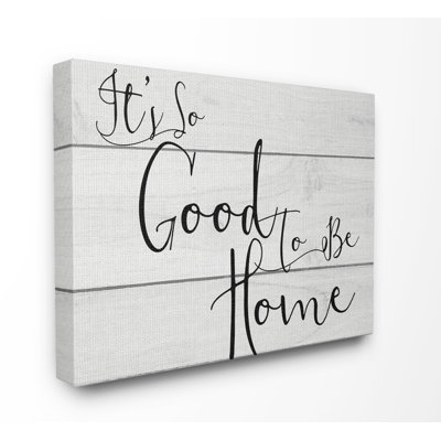 " It's So Good To Be Home " by Daphne Polselli