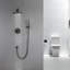 Système de douche complet avec valve brute