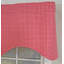 Cherry Check Cornice Valance