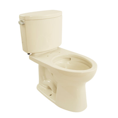 Toilette allongée deux pièces à hauteur universelle 1,28 GPF avec CEFIONTECT TOTO® Drake® II, os