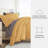 8-Piece Bedding Bundle - Solid Duvet Cover, Comforter Insert, and Patterned Sheet Set-99311847-99311848